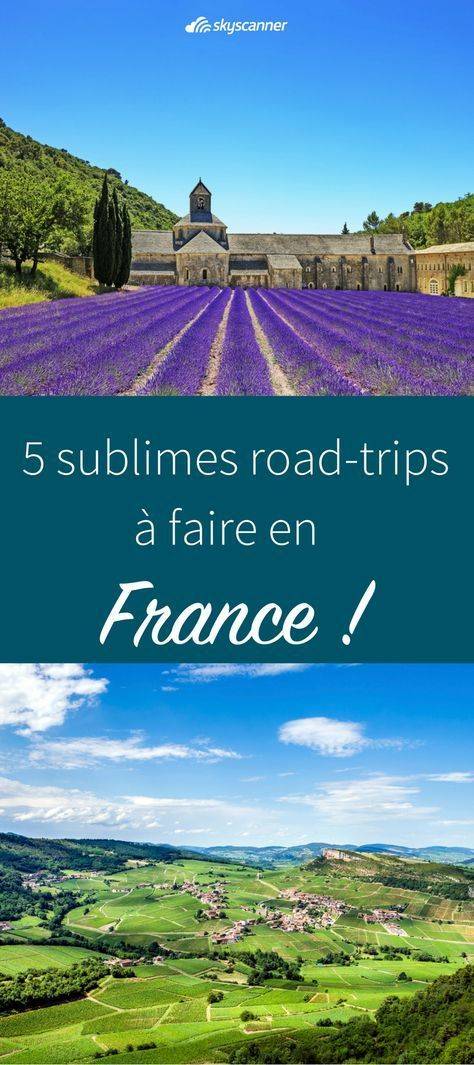 5 itinéraires à faire en France pour un road-trip ! Envie de vous évader qu…